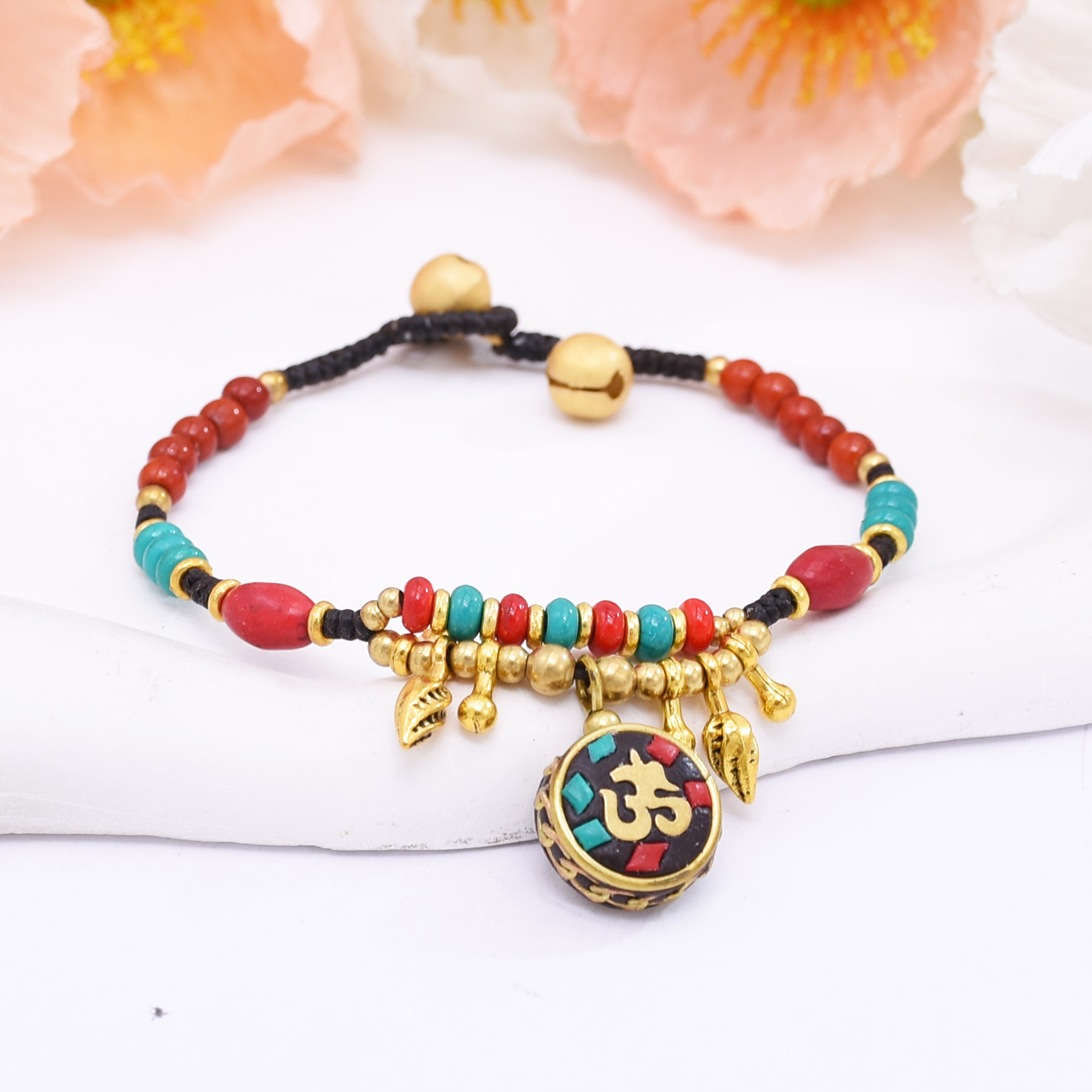 Women Accessories Nepal - Bracelet en corde tissée à la