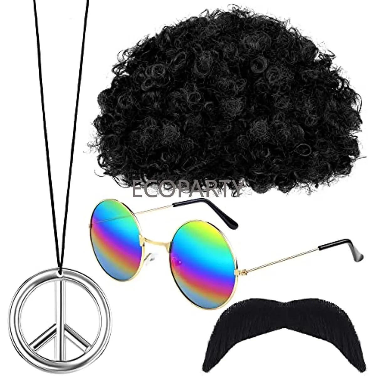 Women'S Accessories In The 60S - Accessoires de Costume Hippie, ensemble de