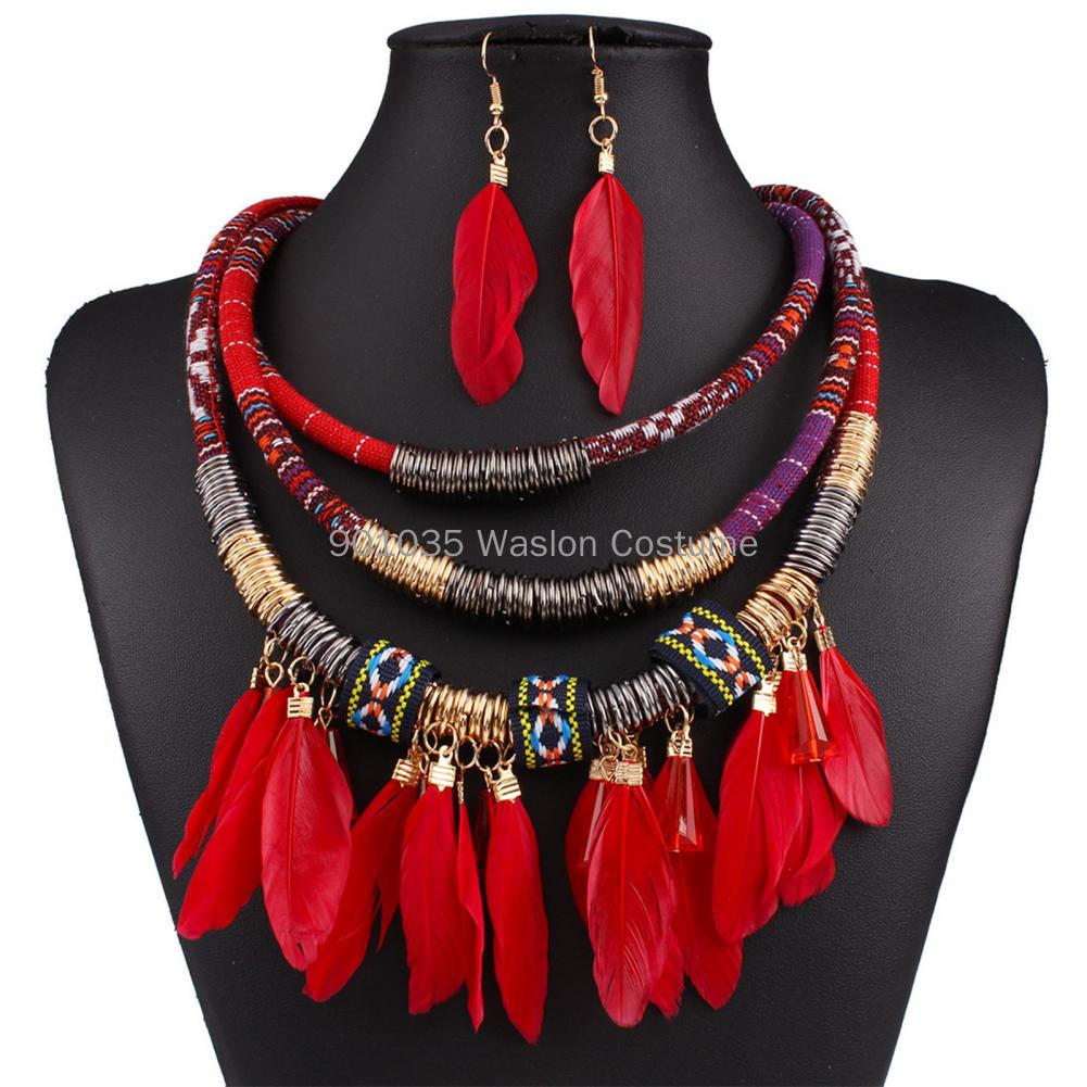 Women Accessories In Egypt - Ensemble collier et boucles d'oreilles à