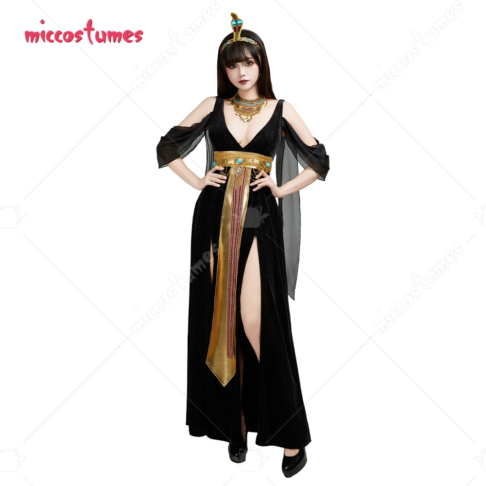 Women Accessories In Egypt - Costume égyptien pour femme Miccostumes, ensemble