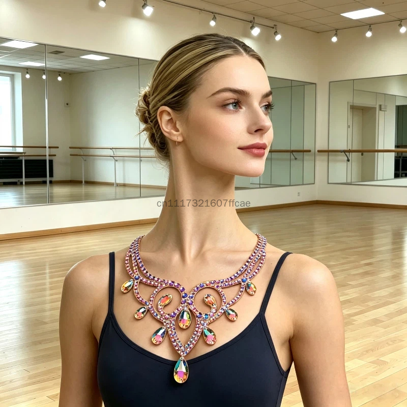 Collier scintillant pour danse - Women Accessories In Egypt avis et prix