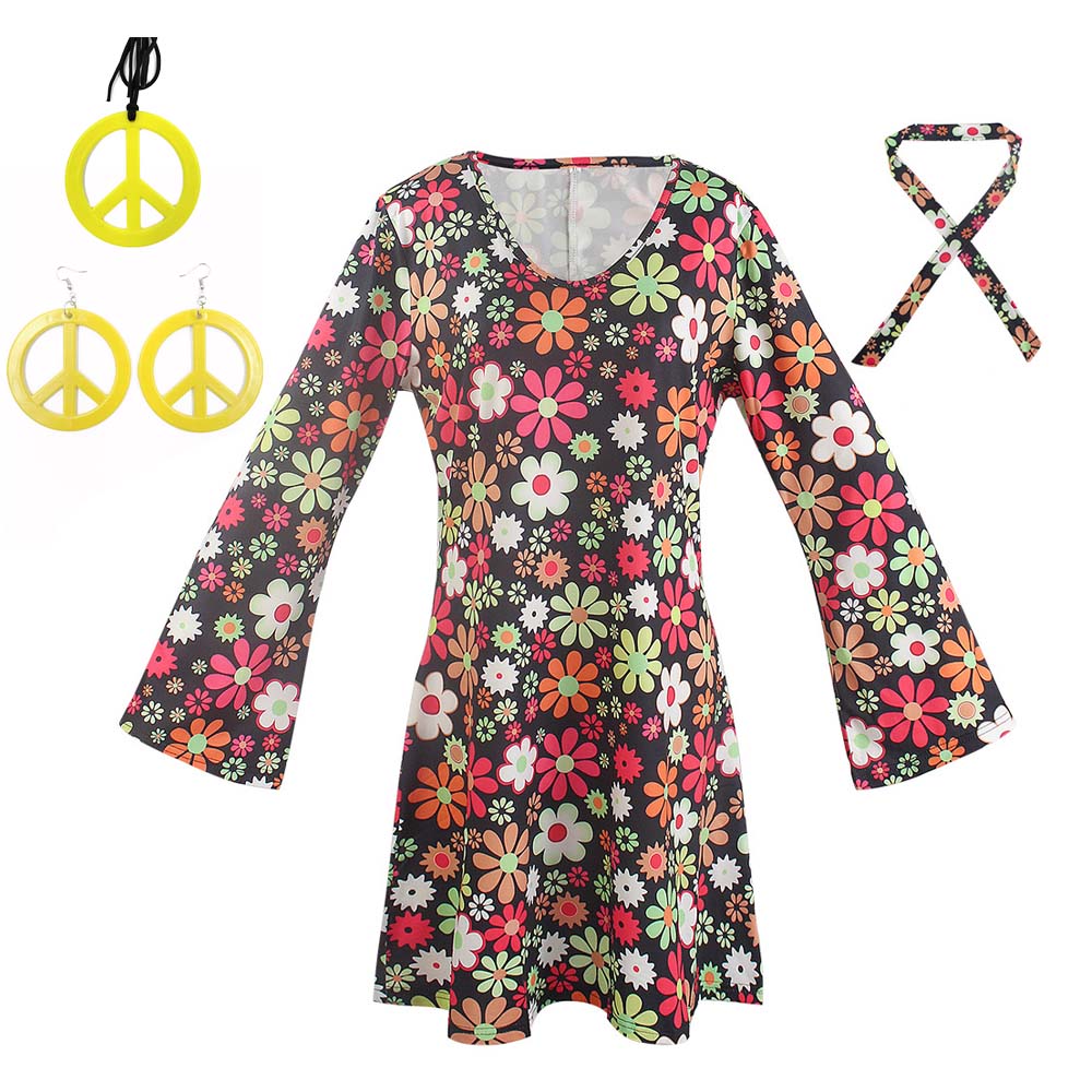 Costume rétro d'Halloween anné - Women'S Accessories In The 60S avis et prix