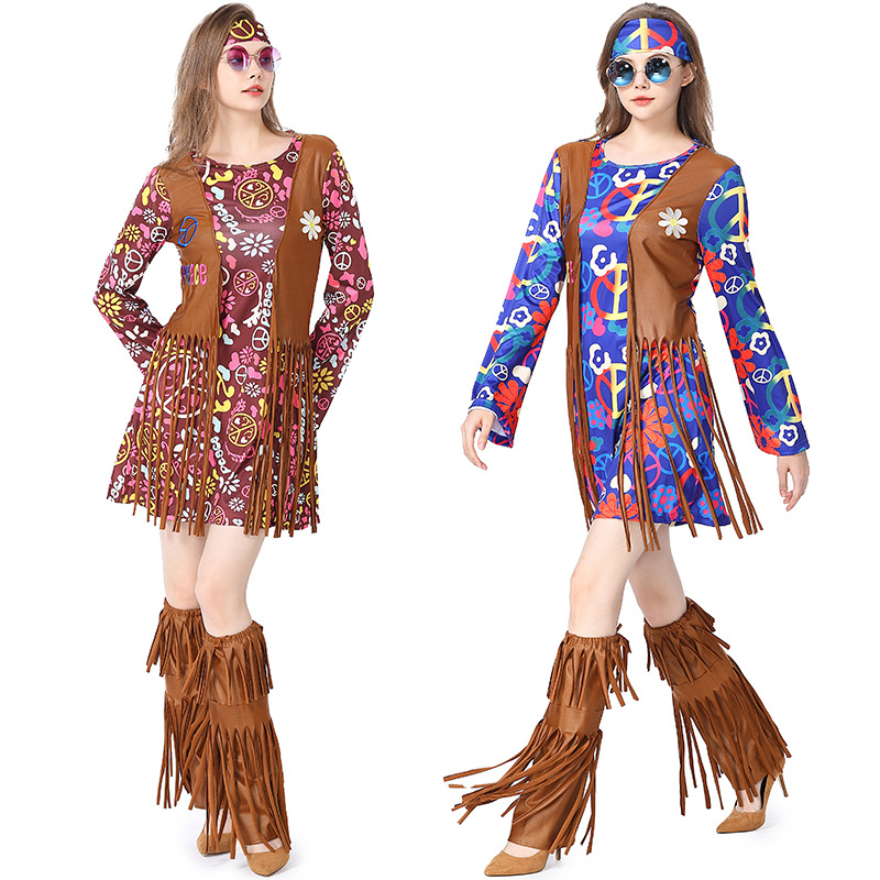 Robe Disco d'halloween, ensemb - Women'S Accessories In The 60S avis et prix