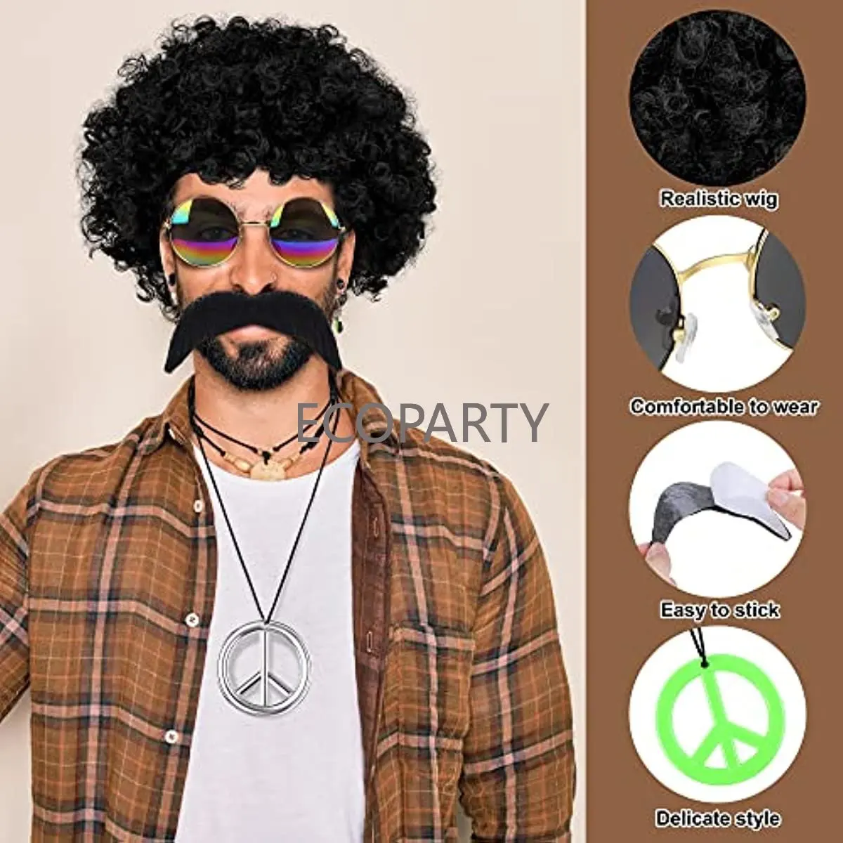 Accessoires de Costume Hippie, - Women'S Accessories In The 60S avis et prix