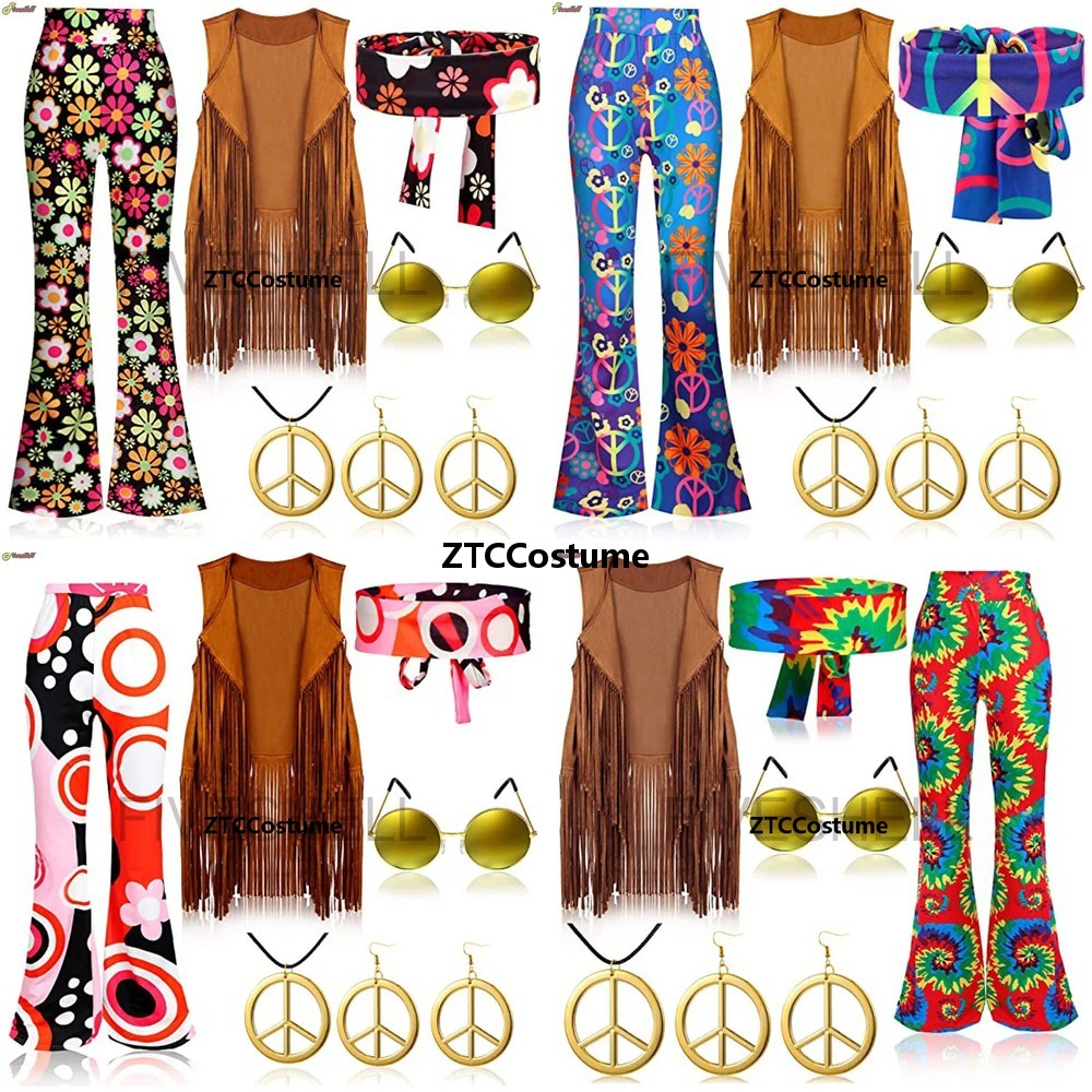Costume Hippie Femme Années 60 - Women'S Accessories In The 60S avis et prix