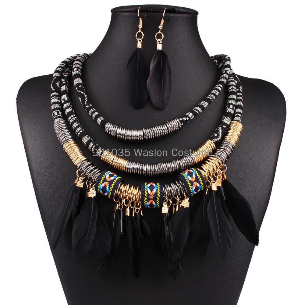 Ensemble collier et boucles d' - Women Accessories In Egypt avis et prix