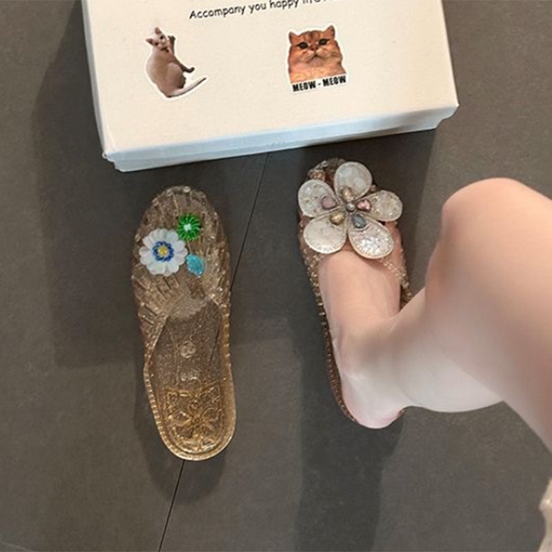Sandales en PVC à semelles sou - Women'S Accessories For Shoes avis et prix