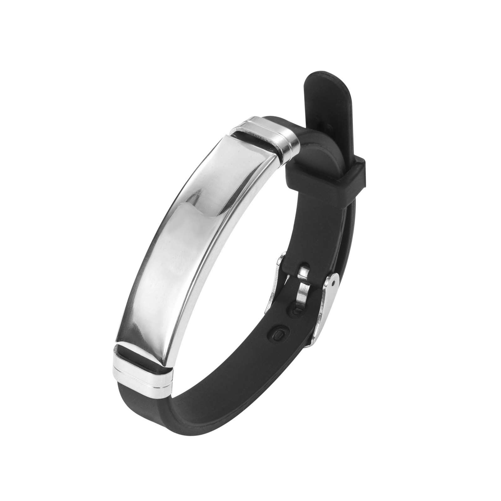 Bracelet en silicone noir pers - Women Accessories Brand Name avis et prix