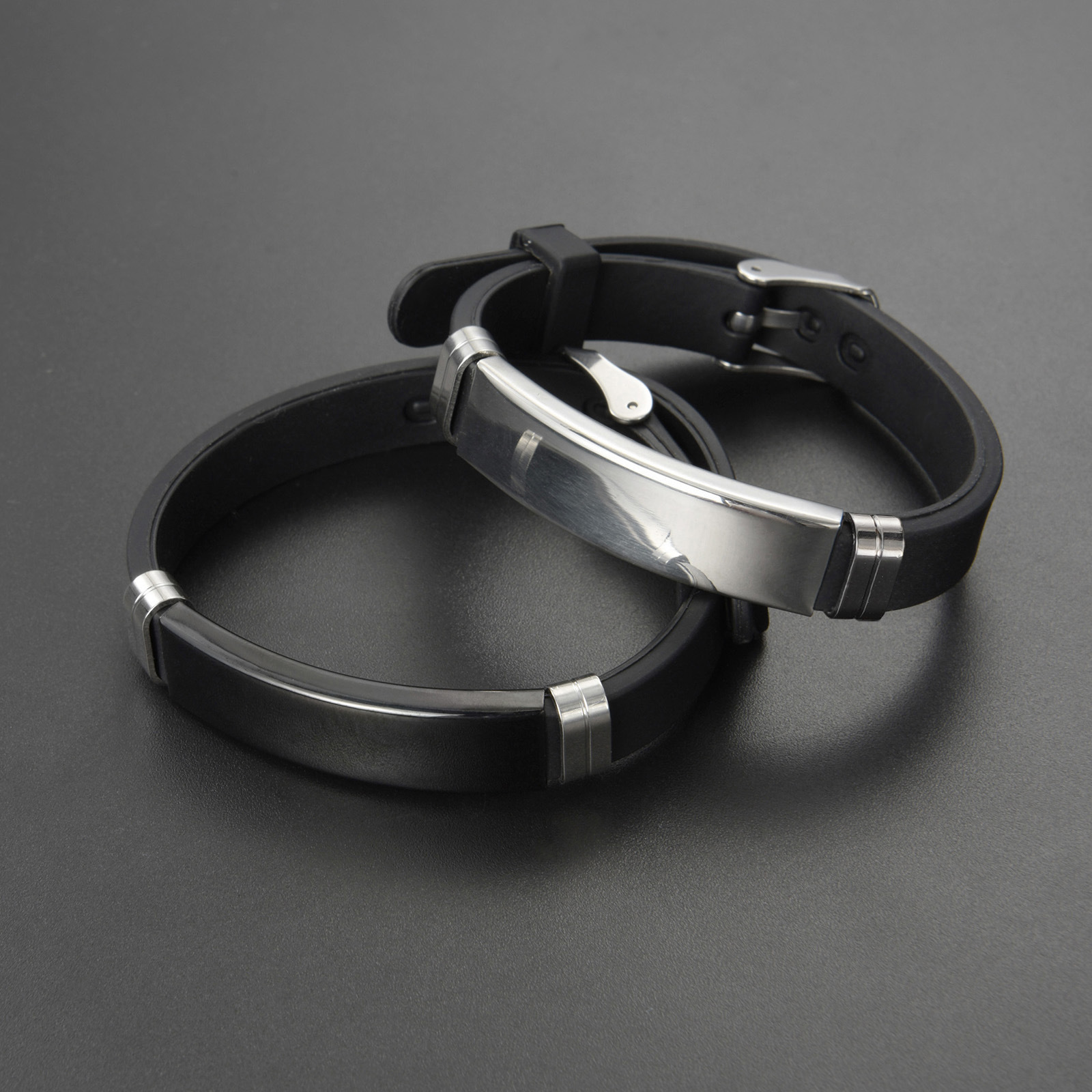 Bracelet en silicone noir pers - Women Accessories Brand Name avis et prix