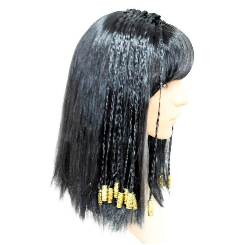 Perruque Cléopâtre pour femme, - Women Accessories In Egypt avis et prix
