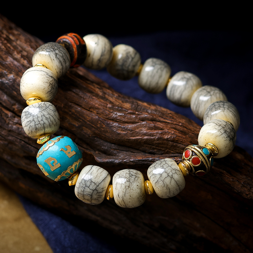 Bracelet en perles de baril en - Women Accessories Nepal avis et prix